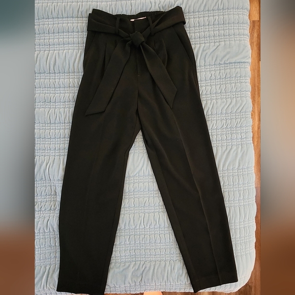 Brochu Walker The Andrei Belted Pant in Black Size Small NWOT - Picture 5 of 11